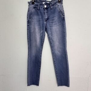 Ashley Mason 🌞0165 Women's Jeans Stretch Blue Denim Sz 11 Preowned Mid Rise